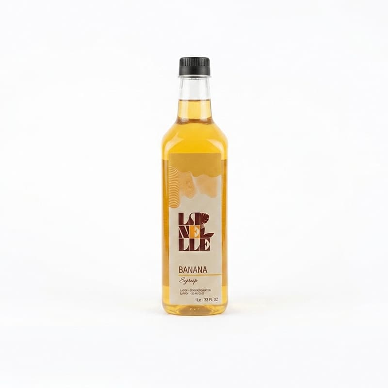 Lanelle Syrup – Σιρόπι Banana (Μπανάνες) 1L